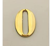 3D Moderno Autoadhesivo Casa Placa NúMero Puerta Signo Dorado 2 Pulgadas 5cm PláStico Pegatina Hogar Exterior DireccióN Galvanizada DíGito Para Yard Street BuzóN Bins Resistente A La Intemperie (0)