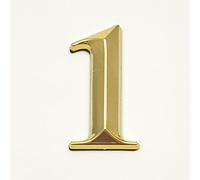 3D Moderno Autoadhesivo Casa Placa NúMero Puerta Signo Dorado 2 Pulgadas 5cm PláStico Pegatina Hogar Exterior DireccióN Galvanizada DíGito Para Yard Street BuzóN Bins Resistente A La Intemperie (1)