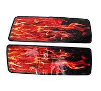 3D Motorcycle Decal Sticker | Reflective Waterproofed PVC Universal Design | Colorful Grip - Enhanced Decoration for Motorcycle/Scooter/ATV