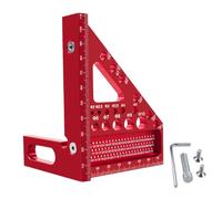 3D Multiángulo Escuadra Carpintero, Falsa Escuadra Multifunctional Carpintería Regla de Medición para Carpintero, Rapida Herramientas De MedicióN, para Ingeniero, CarpinteríA Y Mediciones Precisas