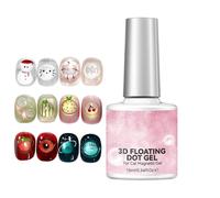 3D Nail Gel - 10ml 3D Painting Nail Gel | Clear Lustrous Painting