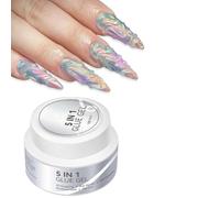 3D Nail Gel - 30ml Strong Sculpting Gel | High Adhesion s For Nails Art | Rhinestone Fixing & Extensions | Soak Off UV/LED Nail Extension Gels For Home & Salon Use