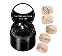 3D Nail Sculpting Gel | LED UV Extension Glue | 7ml Non Sticky Fingernail Builder Carving | For Traveling Home School Indoor Manicure Art Professional Salon Quality Hard Gel Brush On Nail Enhancement