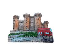 3D Napoli Nápoles Italia Refrigerador Imán de Nevera Recuerdos Turísticos Hecho A Mano de Resina Artesanía Pegatinas Magnéticas Inicio Cocina Decoración Regalo de Viaje