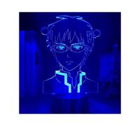 3D Night Lights for Boys Girls Anime Light The Disastrous Life of Saiki K Led Night Light for Bedroom Decoration Saiki K Lamp led Night Light for Kids