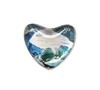 3D Nordic Iceland Vatna Glacier Refrigerador Refrigerador Imán Cristal de Cristal Hecho a Mano Viaje turístico Colección de Souvenirs Regalo Pizarra magnética Etiqueta de la decoración del hogar