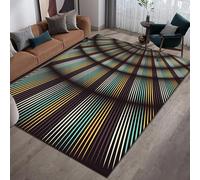 3D Optical Illusion Geometric Area Rug Luxury Non-Slip Carpet for Living Room Bedroom Modern Art Decor Kitchen Machine Washable Carpet Soft (21,120 * 180cm)