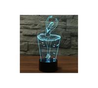 3D Optical Illusion Lamp LED Night Lights,Optical Illusions Night Lamp 7 Colors Touch Bedside Lamp Bedroom Table Art Deco Child Night Lights