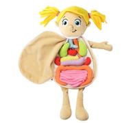 3D Organ Toy Set - Body Structure Puzzle Doll | Human Anatomy Awareness Tools | Educational Model Soft Plush Doll | Science Learning Kits For Kids Home School Preschool Teaching Aids