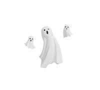 3D Paper Model Hallows' Day Spoof Props Wall Hanging Toys Ornament Origami DIY Handmade Decor