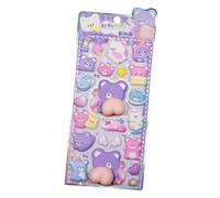 3D para álbum de recortes, táctil de dibujos animados, para diario de 8,46 pulgadas con material auténtico, para libro de contabilidad, manualidades con diseño dive