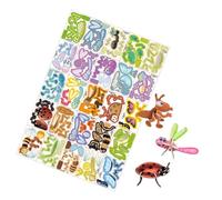 3D para construir - Juego educativo interactivo entre padres e hijos | Puzzle Animal Miniatura de Papel 3D - Niños Aula Casa Estudio