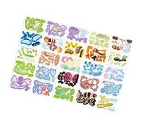 3D para niños | 25 piezas juguete creativo DIY - Puzzle 3D de papel para construir | Para manualidades, regalos de cumpleaños, relleno navideño, familia, clase, escuela, viajes