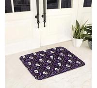 3D Pattern Halloween Pumpkin Non-Slip Floor Mat Carpet Rug for Kitchen Entrance Home Bathroom Living Room Footpad Mat-40x60cm