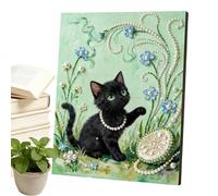 3d Pearl Craft Kit, Animal Wall Painting, Medium Size for Celebration, Glitter Art Decor Feature, Home Utility Category, Kit for Adults Women Men Beginners Living Room Bedroom Office Entryway