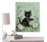 3d Pearl Gem Painting Kit, Handmade Beginner-Friendly Art, 12.16 Inch Canvas with Reinforced Build, High Definition Rhinestone Mosaic, Home Accessory with Modern Style, Tool for Living Room & Bedroom