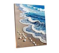3D Pearl Painting Kit - Creative Handicraft Decor | Dreamy Marine Pearls Paint Set | Wall Art Sets For Men Women Boys Girls Youth Teens Son Daughter Family Friends Living Room Beginners Bedroom
