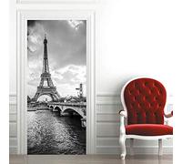 3d Pegatina Puerta Torre Mural Autoadhesivo DecoracióN Del Hogar Pegatina De Pared Dormitorio Sala De Estar Cartel ExtraíBle Pegatina ArtíStica-Los 77x200cm