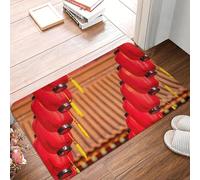 3D Po Lin Monastery, Lantau Island, Hong Kong Anti-Slip Floor Mat Rug for Kitchen Entrance Home Bedroom Footpad Mats-40x60cm