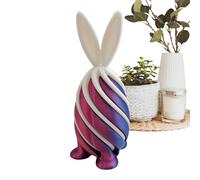 3D Print Fidget Toy, Passthrough Sensory Game, 3 x 3 pulgadas Bunny Ear Spiral with Smooth Motion, 3D Printed Toy, Fidget with Fun Design, Home Classroom for Family and Travel