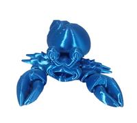 3D Printed Animal Fidget Frog, Articulated Frog Toys with Movable Juntas, Stress Relief Desk Toy, Flexible 3D Frogs for Kids Adults, Home Display Piece