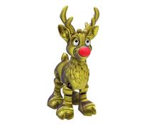 3D Printed Animals - Christmas Reindeer Toy with Flexible Joints | Flexible Desktop Figure for Collectors, Craft Lovers, Winter Display, Home, Office, Bedroom, Living Room or Windowsill Décor