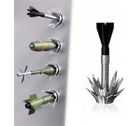 3D Printed Anti-Tank Weapon Model Refrigerator Magnet - Creative Military Armor-Piercing Projectile Decor for Room, Office, Locker & Desktop | Ideal for Military Enthusiasts (A-1PC)