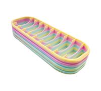 3D Printed Bead Organizer - Portable Gradient Container, Aesthetic Rhinestone Storage Box, Versatile Paint Brush Holder, Jewelry Gem Glue Stands - For Office School Dorm Artists, Jewellery Accessories