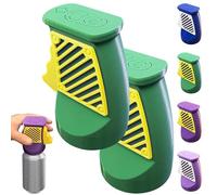 3D Printed Beverage Can Opener, Beer Soda Can Opener, Abridor De Latas Para Bebidas, Aluminum Can Tab Remover for Beverage, Easy Trigger Opening, Best Gift for Your or Dad or Brother(2Pcs green)