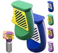 3D Printed Beverage Can Opener, Beer Soda Can Opener, Abridor De Latas Para Bebidas, Aluminum Can Tab Remover for Beverage, Easy Trigger Opening, Best Gift for Your or Dad or Brother(Blue+green)