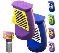 3D Printed Beverage Can Opener, Beer Soda Can Opener, Abridor De Latas Para Bebidas, Aluminum Can Tab Remover for Beverage, Easy Trigger Opening, Best Gift for Your or Dad or Brother(Blue+purple)
