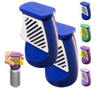 3D Printed Beverage Can Opener, Beer Soda Can Opener, Abridor De Latas Para Bebidas, Aluminum Can Tab Remover for Beverage, Easy Trigger Opening, Best Gift for Your or Dad or Brother(2Pcs blue)