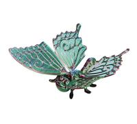 3D Printed Butterfly, 3D Printed Joint Movable Animal Model, ABS Flexible Toy and Art Craft Piece, Desktop Ornament for Living Room, or Decoration, 7.5x8x2.5cm