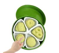 3D Printed Cookie Toy - 360 Degree Rotating - Desk Stress Reliever Set | Food Shaped Fidget Clicker Kids Adults Home Apartment Office School Classroom Work Study Commuting Travel Road Trip