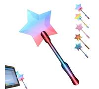 3D Printed Credit Card Wand Tap To Pay, Kreditkarten Zauberstab, Magic Fairy Wand Card Holder, Star Wands Contactless Payment Cards Holder, Creative Kontaktloses Payment Kartenhalter (Farbverlauf)