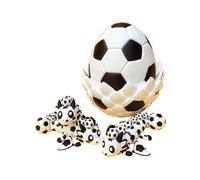 3D Printed Dragon Decor - Fidget Toy Desktop Decoration, 3.94 Inches Small Articulated Dragon Inside Egg with Flexible Joint Movement, Sensory Stress Ease Accessory, Art Hardware for Teens Adults