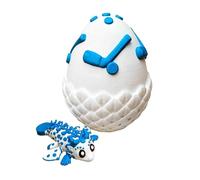 3D Printed Dragon - Desk Decor Fidget Toy | Articulated Statue with Egg, Unique Collector Gift for Kids, Sensory Stress Relief for Students, 2.72x2.87 Inches Sports Theme Fans