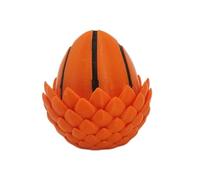 3D Printed Dragon - Flexible Toy for Family Fun | Articulated Winged Design with Egg, Creative Fidget Accessory for Children Teens Adults, Unique Decoration for Home Office School