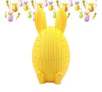 3D Printed Easter Eggs, Bunny Shaped Easter Candy Filled Eggs, Novelty Spring Decor, (Colorful Design), Perfect for Family Gatherings, Desk Decor for Kids, Friends