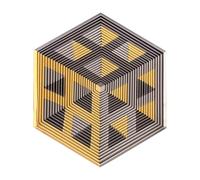 3D Printed Fidget Hexagon, Quiet Sensory Cool Gadgets, Spinner Hexagon Fidget Toys with Smooth Rotation, Stress Relief Toy for Adults Kids Teens, Toys, 3D Printed Fidgets Hexagons for Home