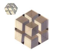 3D Printed Fidget Hexagon, Quiet Sensory Cool Gadgets, Spinner Hexagon Fidget Toys with Smooth Rotation, Stress Relief Toy for Adults Kids Teens, Toys, 3D Printed Fidgets Hexagons for Home