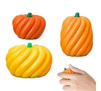 3D Printed Fidget - Pumpkin Sensory Toys, Spiral Cone Toy with Fun Play Use, Spiral Set, Stress Relief Toy, Sensory Gadget for Children at Home Classroom School Party Birthday Holiday Travel Break