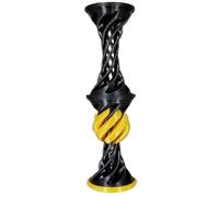 3D Printed Fidget Toy, Sensory Cone Toy, 1.42x1.42in Finger Twisting Game, Portable Boredom Tool, Pyramid Twisty Sculpture for Teens, School, Offices, Relaxation Use