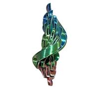 3D Printed Fidget Toys | Gradient Color Design | 4.5x4.5x4.7cm | 3D Printed Spiral Egg Fidget | Easter Basket Stuffer Filler | Colorful Desktop Ornament | For Home | Bedroom | Shelf