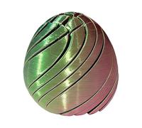 3D Printed Fidget Toys - Rotating Easter Eggs, Fun Desktop Decor with Mechanism, Stress Relief Easter Toys, Holiday Home Decoration for Nursery Bedroom Office Entryway Table Shelves