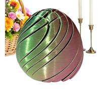 3D Printed Fidget Toys, Rotating Easter Eggs, Fun Stress Relief Decor, Colorful Novelty Gift, Creative Play Accessory for Kids Adults Home Holidays Bathroom Nursery Office Bedroom Entryway Desk