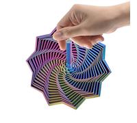 3D Printed Fidget Toys - Stress Relief Desk Gadgets for Kids and Adults | PLA Material with Intricate and Rolling Designs, Portable Sensory Toy for Focus, , Concentration