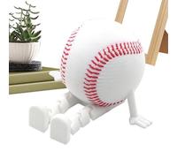 3D Printed Figures - Flexible Pose Desktop Basketball Companion, Articulated Action Model Toy with Bendable Joints, Stress Relief Desk Decor for Men Teens Sports Fans Home, 2.44x2.36x1.57 inch