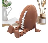 3D Printed Figures - Flexible Pose Desktop Basketball Companion, Articulated Action Model Toy with Bendable Joints, Stress Relief Desk Decor for Men Teens Sports Fans Home, 2.44x2.36x1.57 inch