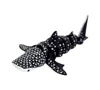 3D Printed Figurine, Articulated Joints Keepsake, 4.5x2.6x1.2 Inch Shark Model with High- Build, Professional Fidget Toy, Impact-Resistant Polymer with Modern Style, Gear for Living Rooms and Book